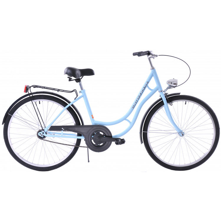 Mestský retro bicykel 26 Universal slabo modrá